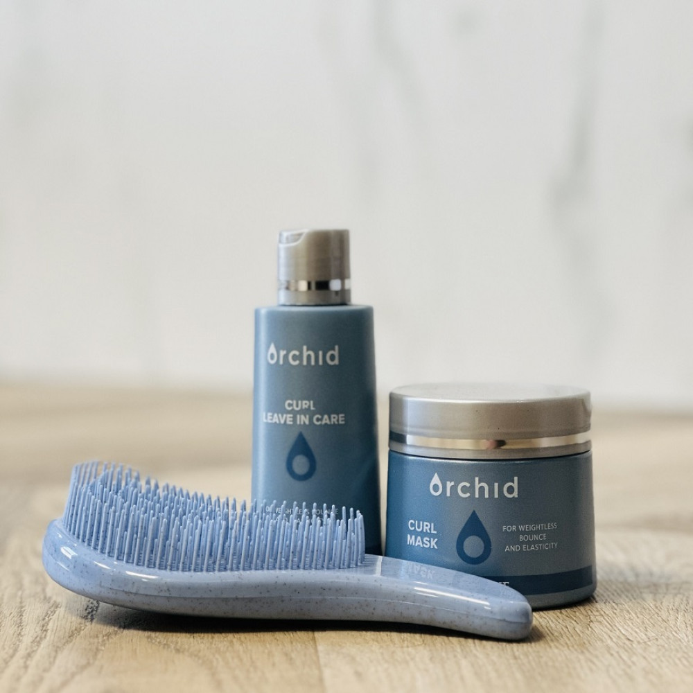 Orchid Curl Mask